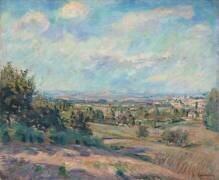Paysage de plaine, Île-de-France (Armand Guillaumin) - Muzeo.com