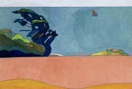 Paysage de Pouldu (Charles Filiger) - Muzeo.com