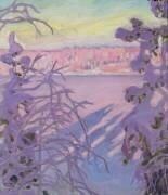 Paysage d'hiver (Akseli Gallen-Kallela) - Muzeo.com