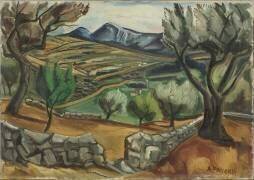 Paysage du midi (André Favory) - Muzeo.com
