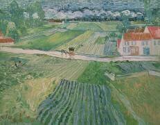 Paysage à Auvers après la pluie (Vincent van Gogh) - Muzeo.com