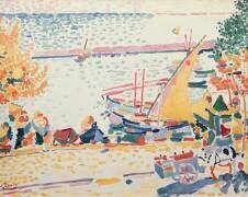 Paysage à Collioure, le cheval blanc (André Derain) - Muzeo.com