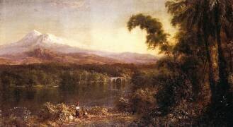 Paysage équatorien (Frederic Edwin Church) - Muzeo.com