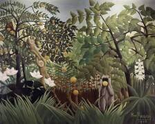 Paysage Exotique (Henri Rousseau) - Muzeo.com