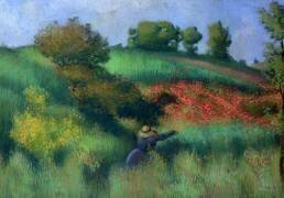 Paysage fleuri (Aristide Maillol) - Muzeo.com