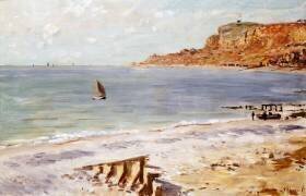Paysage marin à Sainte-Adresse (Claude Monet) - Muzeo.com