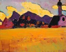 Paysage près de Murnau (Alexej von Jawlensky) - Muzeo.com