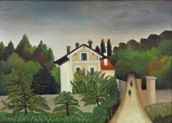 Paysage pris sur les bords de l’Oise (Henri Rousseau) - Muzeo.com