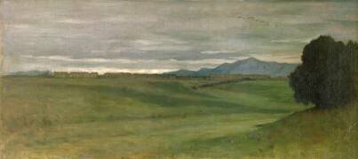 Paysage romain (Ernest Hébert) - Muzeo.com