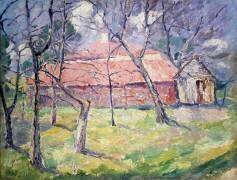 Paysages près de Kiev (Kazimir Malevitch) - Muzeo.com