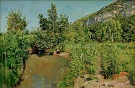 Paysages près de Veyrier (Ferdinand Hodler) - Muzeo.com