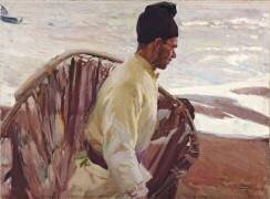 Pêcheur de crevettes (Joaquin Sorolla y Bastida) - Muzeo.com