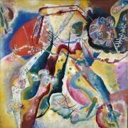 Peinture avec tache rouge (Wassily Kandinsky) - Muzeo.com
