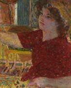 Peinture de jeune femme (Pierre Bonnard) - Muzeo.com