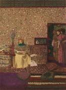Personnages dans un intérieur. Intimité (Edouard Vuillard) - Muzeo.com