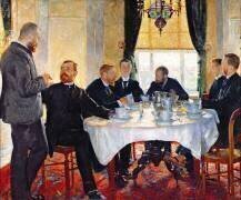 Petit déjeuner à Blankenberghe (William van Strydonck) - Muzeo.com