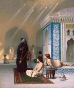 Piscine dans un harem (Jean-Léon Gérôme) - Muzeo.com
