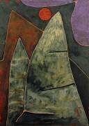 Pleine lune dans les montagnes (Paul Klee) - Muzeo.com
