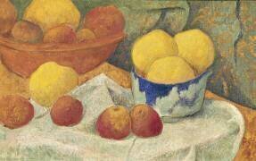 Pommes avec un Plat Bleu (Paul Serusier) - Muzeo.com