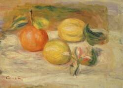 Pommes et deux citrons (Auguste Renoir) - Muzeo.com