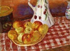 Pommes rouges et jaunes (Pierre Bonnard) - Muzeo.com
