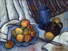 Pommes, théière et cruche (Suzanne Valadon) - Muzeo.com