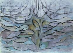 Pommier en fleur (Piet Mondrian) - Muzeo.com