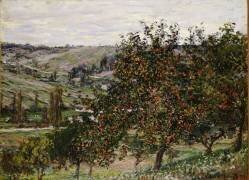 Pommiers près de Vetheuil (Claude Monet) - Muzeo.com