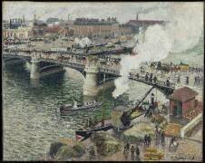 Pont Boieldieu à Rouen (Camille Pissarro) - Muzeo.com