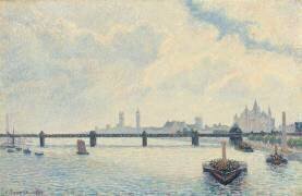 Pont de Charing Cross (Camille Pissarro) - Muzeo.com
