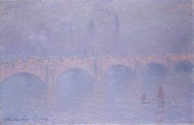 Pont de Waterloo (Claude Monet) - Muzeo.com