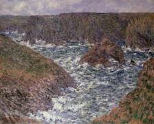 Port Domois à Belle Ile (Claude Monet) - Muzeo.com