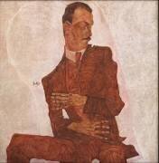 Portrait d'Arthur Roessler (Egon Schiele) - Muzeo.com