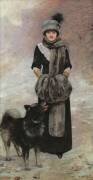 Portrait de Colette Gervex (Henri Gervex) - Muzeo.com