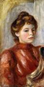 Portrait de femme (Auguste Renoir) - Muzeo.com
