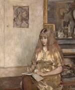 Portrait de Geneviève Bernheim de Villers (1907-1936), future comtesse Jean de la Chapelle (Edouard Vuillard) - Muzeo.com