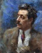 Portrait de Giacomo Puccini (Arturo Rietti) - Muzeo.com