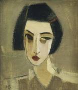 Portrait de Gota (Hélène Schjerfbeck) - Muzeo.com