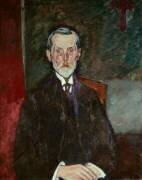 Portrait de Jean Baptiste Alexandre au Crucifix (Amedeo Modigliani) - Muzeo.com