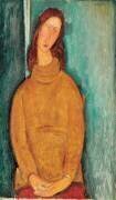 Portrait de Jeanne Hebuterne (Amedeo Modigliani) - Muzeo.com