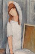 Portrait de Jeanne Hebuterne (Amedeo Modigliani) - Muzeo.com