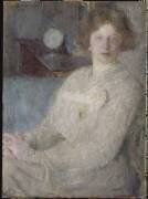 Portrait de jeune dame, dit aussi Madame (Olga Boznanska) - Muzeo.com