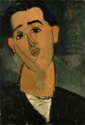 Portrait de Juan Gris (Amedeo Modigliani) - Muzeo.com