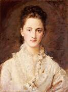 Portrait de la Fille de l'Artiste, Mary, à mi-corps (John Everett Millais) - Muzeo.com