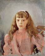 Portrait de la grande-duchesse Olga Alexandrovna (Valentin Serov) - Muzeo.com