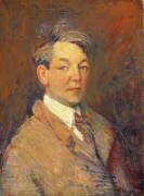 Portrait de l'artiste (William James Glackens) - Muzeo.com