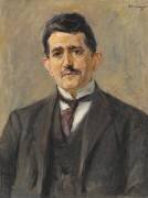 Portrait de l'éditeur Bruno Cassirer (Max Liebermann) - Muzeo.com