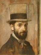 Portrait de Léon Bonnat (Edgar Degas) - Muzeo.com