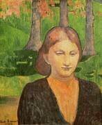 Portrait de ma sœur Madeleine (Emile Bernard) - Muzeo.com