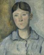 Portrait de madame Cézanne (Paul Cézanne) - Muzeo.com